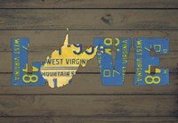 WV State Love Fine Art Print
