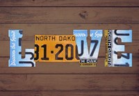 ND State Love Fine Art Print