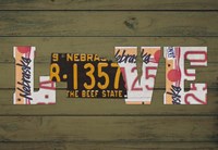 NE State Love Fine Art Print