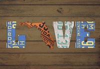 FL State Love Fine Art Print