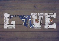 MD State Love Fine Art Print