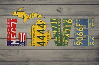 MICH State Love Fine Art Print