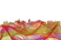 Madison Wisconsin Skyline - Summer Swirl Fine Art Print