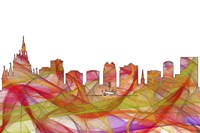 Orlando Florida Skyline - Summer Swirl Fine Art Print