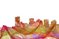 Phoenix Arizona Skyline - Summer Swirl Fine Art Print