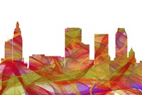 Tulsa Oklahoma - Summer Swirl Fine Art Print