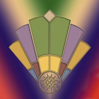 Art Deco Fan 2 Fine Art Print