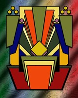 Deco 26 on Glass Fine Art Print