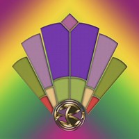 Fan 3 Background 1 Fine Art Print