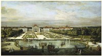 Baroque Nymphenburg Palace By Bernardo Bellotto 1760 Fine Art Print
