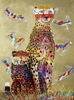 African Watch Fine Art Print