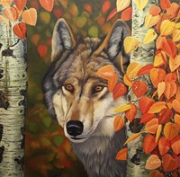 Colours Of The Wolf Fine Art Print