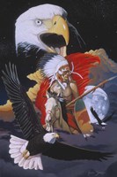 Eagle Warrior Fine Art Print