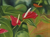 Flower Hearts Fine Art Print