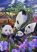 Panda Play Fine Art Print
