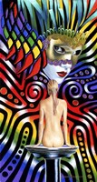 Rainbow Mask Fine Art Print