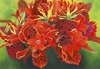 Red Vase Fine Art Print