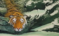 Tiger Waters Fine Art Print