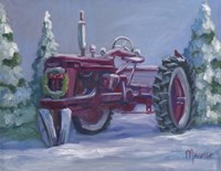 Farmall Fresh Snow Fine Art Print