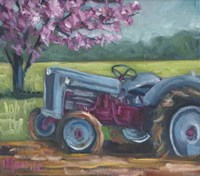 Tractor Spring Fine Art Print