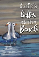 Lovebirds Text Fine Art Print