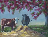 Under The Blossoms 2 Fine Art Print