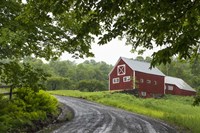 Red Barn Fine Art Print