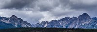 Stormy Peaks Fine Art Print