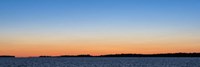 Sunset Over The St. Lawrence Fine Art Print