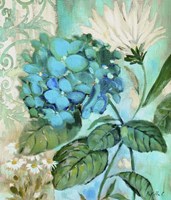 Blue Hortensia Fine Art Print
