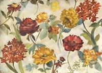 Layered Flowers Fine Art Print