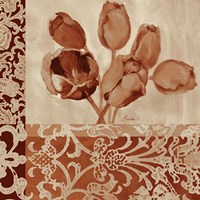 Portret Of Tulips Fine Art Print