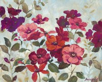 Red And Pink Flowers Fine Art Print