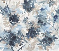 Blue Blossoms Fine Art Print