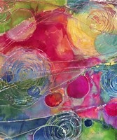 Circles And Waves 2 Fine Art Print