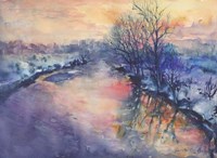 Winter River Fine Art Print