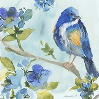 Bird On Branch 2 Fine Art Print