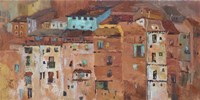 Old Spanish Town Fine Art Print