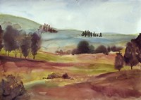 Watercolor Landscape Fine Art Print