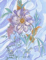 Black Line And Watercolor 1 Fine Art Print