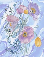 Black Line And Watercolor 3 Fine Art Print