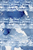 Indigo 2 Tie Dye Framed Print