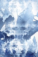 Indigo 4 Tie Dye Framed Print