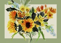 Sunnflowers Mat Fine Art Print