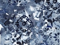 Tie Dye Big B Framed Print