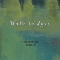 Walk In Love Fine Art Print