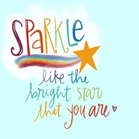 Rainbow Sparkle Fine Art Print