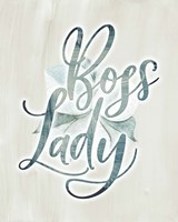 Boss Lady Floral Fine Art Print