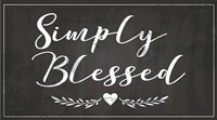 Simply Blessed Fine Art Print