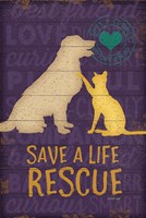 Save a Life Rescue Fine Art Print